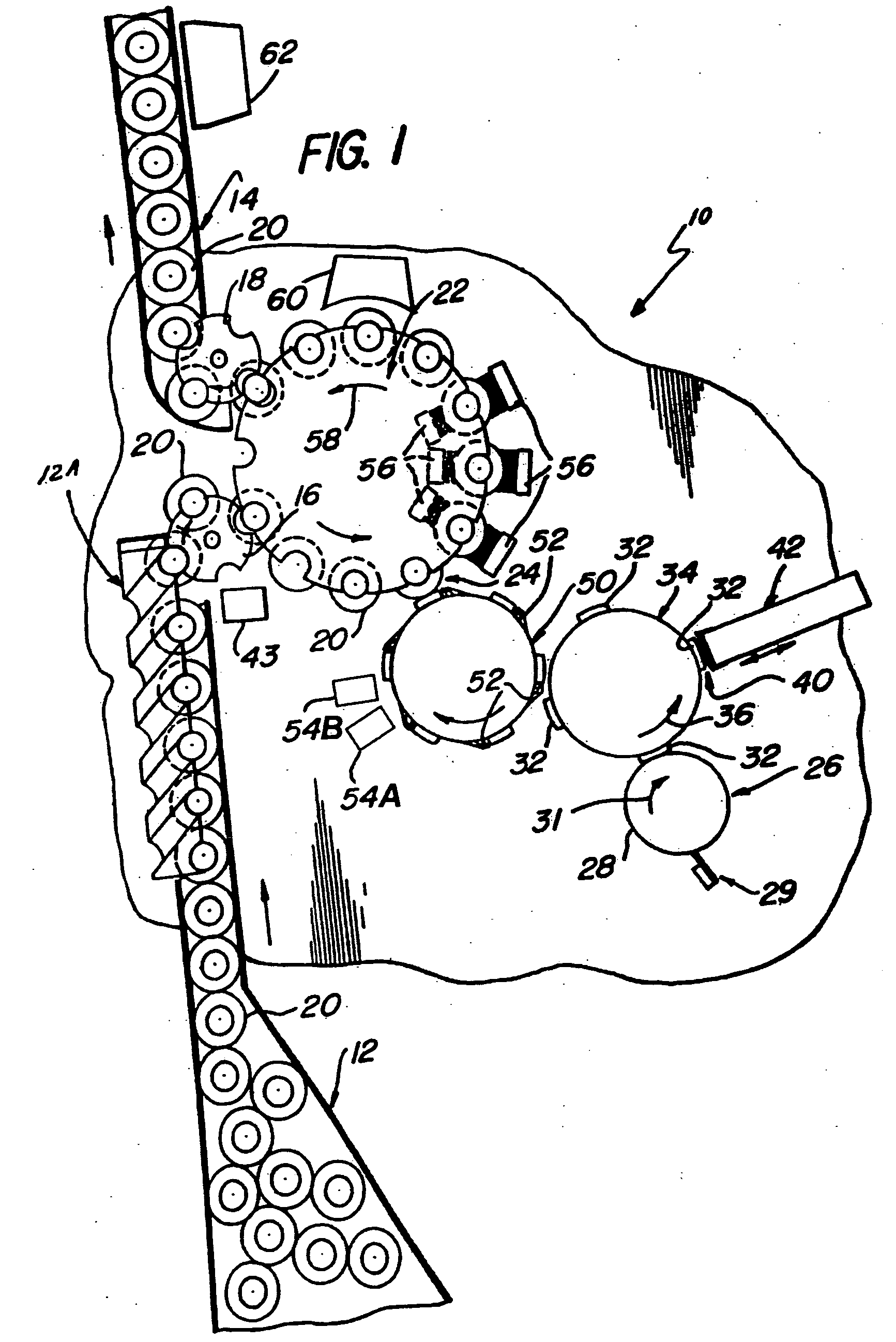 Labeling apparatus and method employing radiation curable adhesive