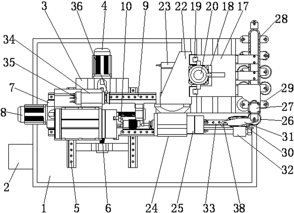 High-precision turning milling and grinding machining center