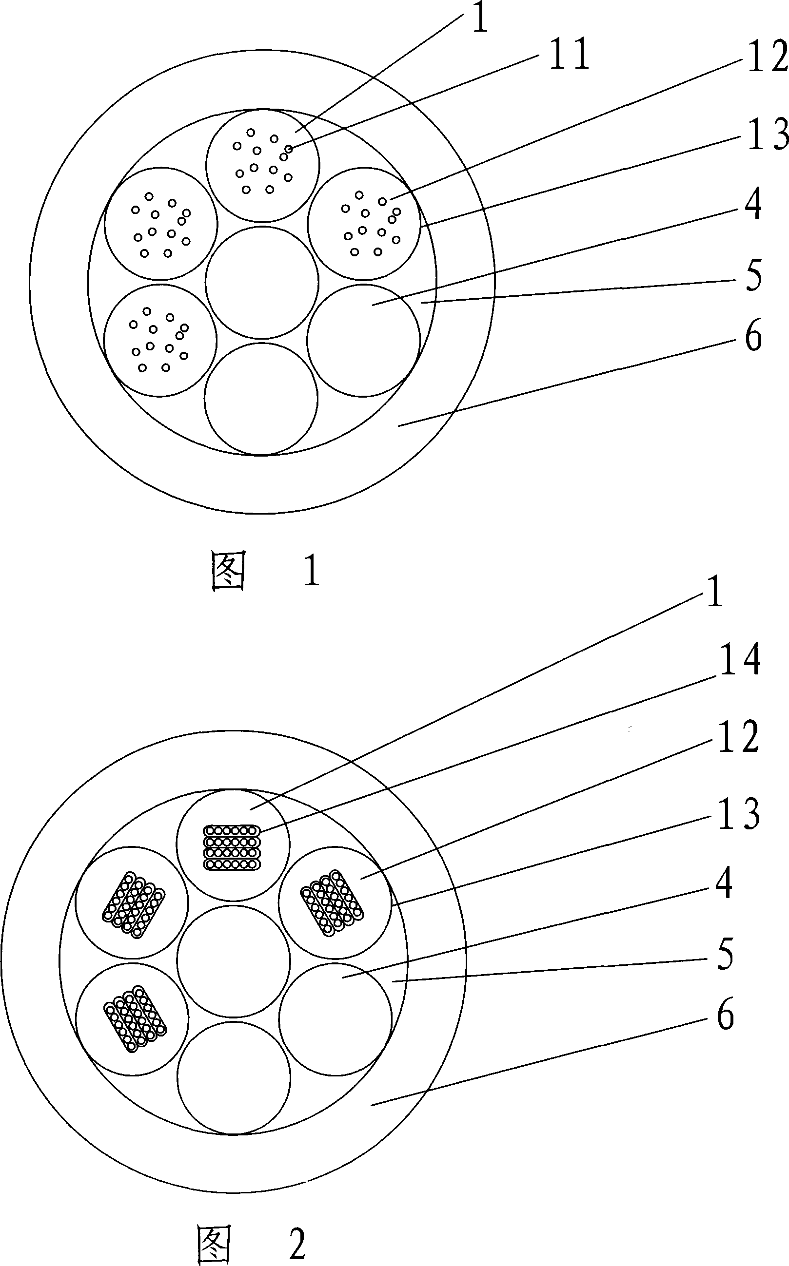 Layer-twisted type optical-cable