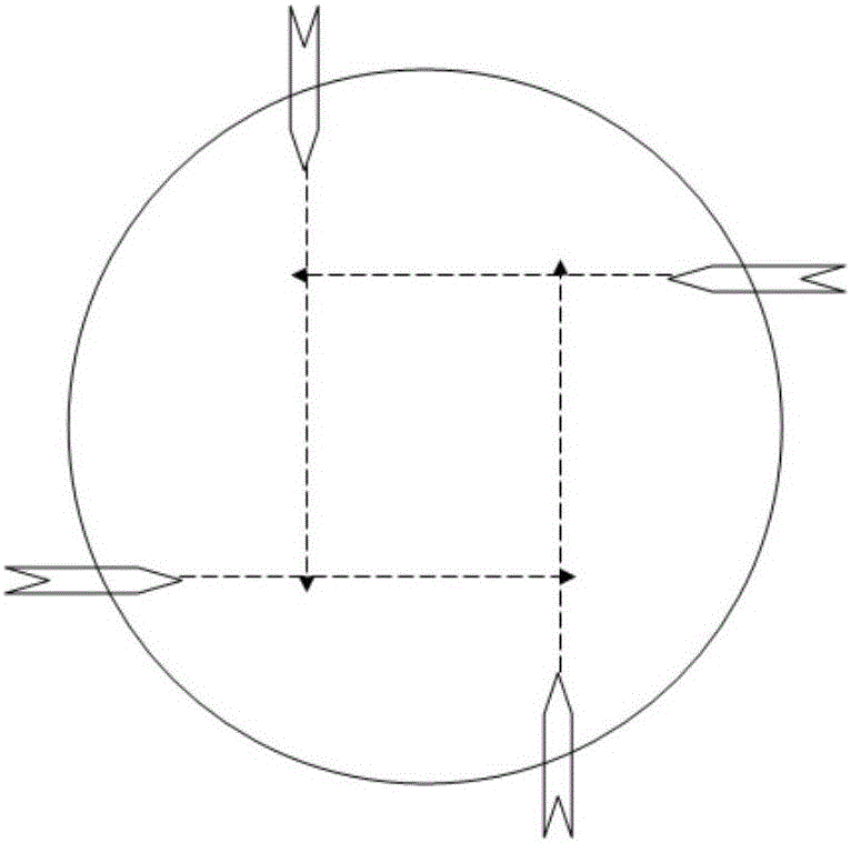 Swirling flow flash smelting process