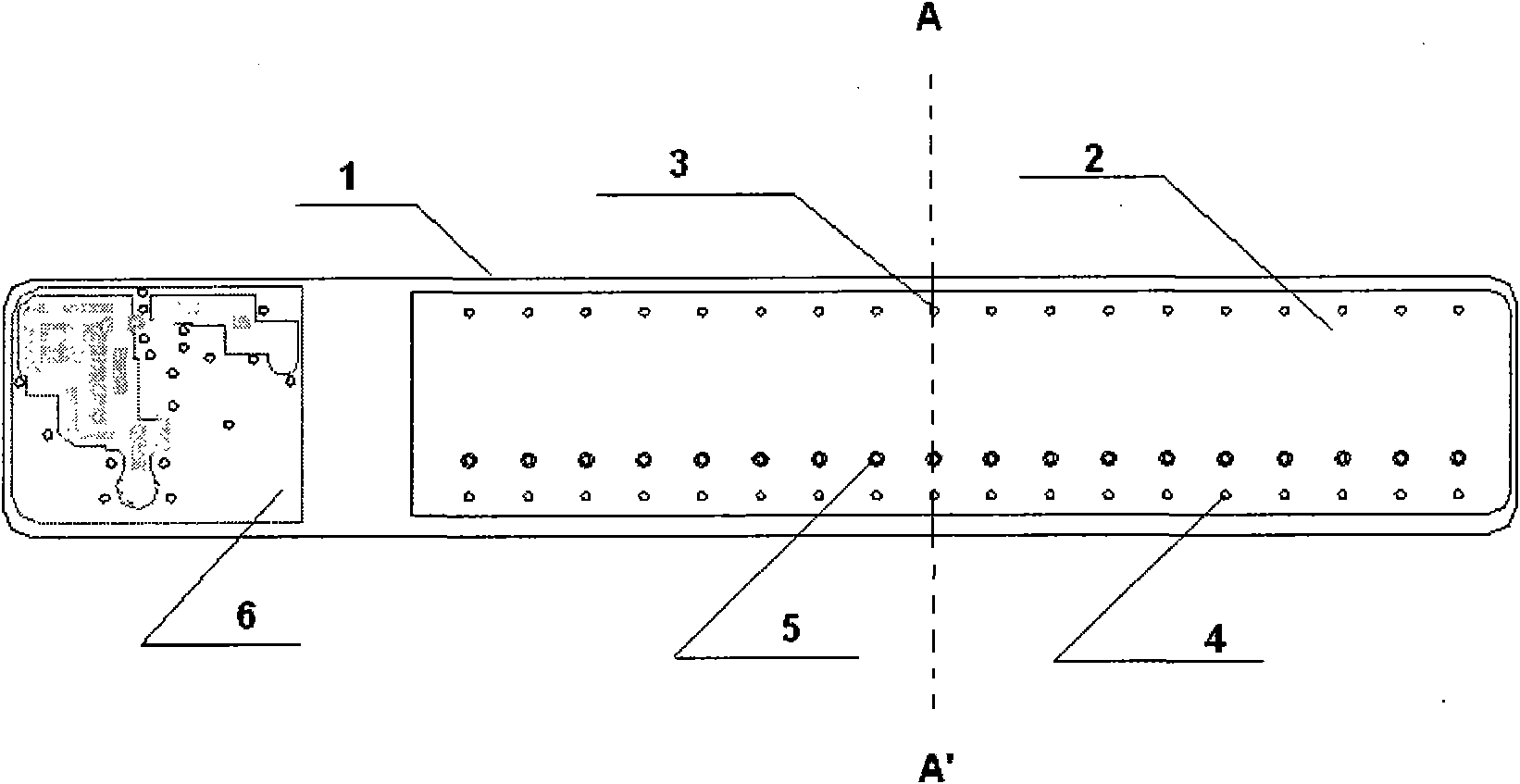 Built-in active digital mobile television antenna