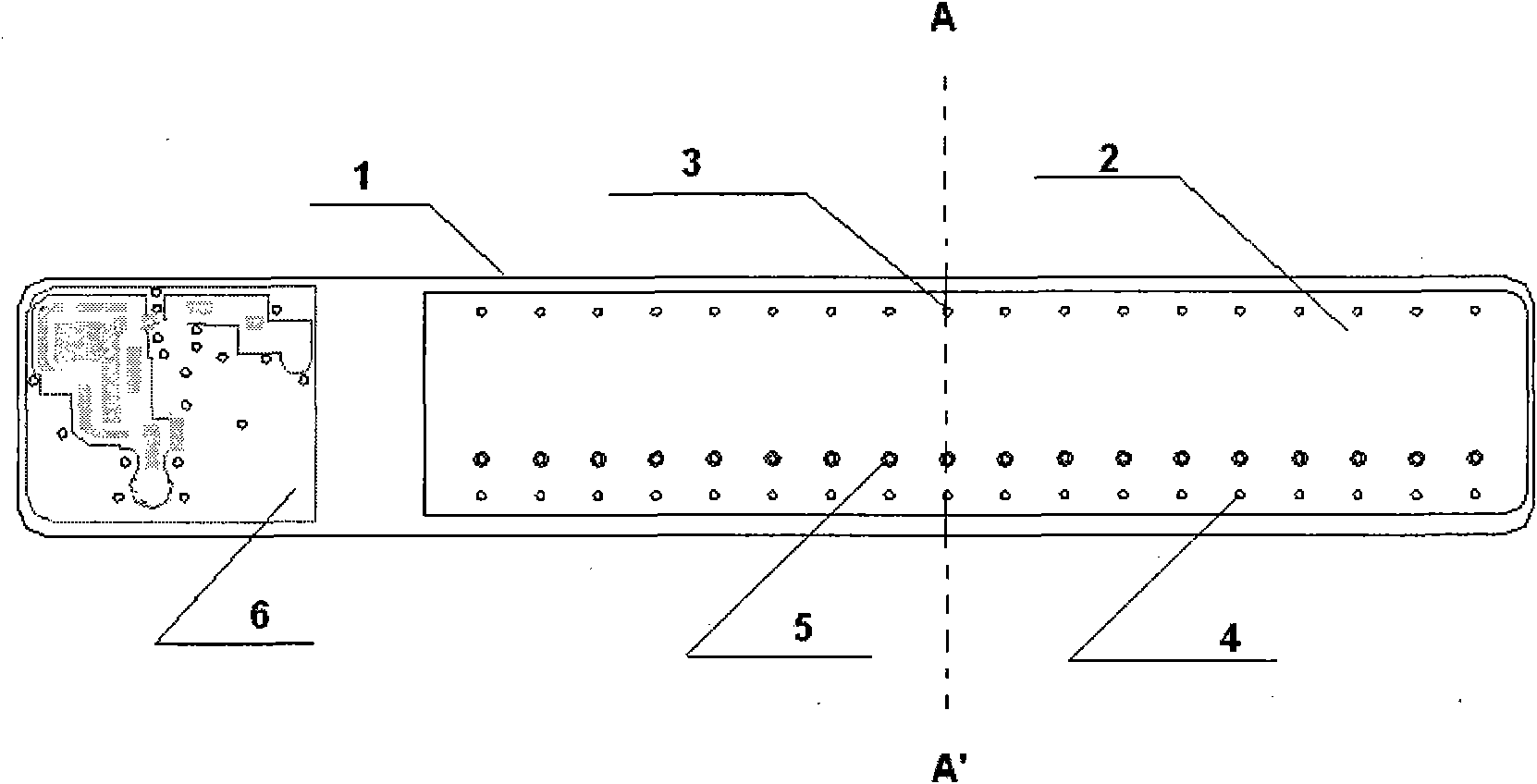 Built-in active digital mobile television antenna