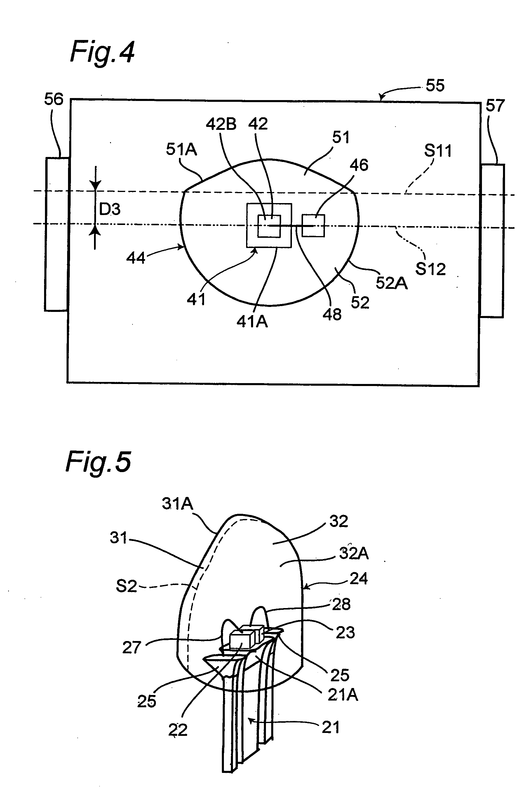 Light emitting diode lamp and light emitting diode display unit