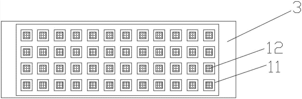 Multilayer seedling growing frame