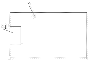 Small automatic feeding device for pig breeding