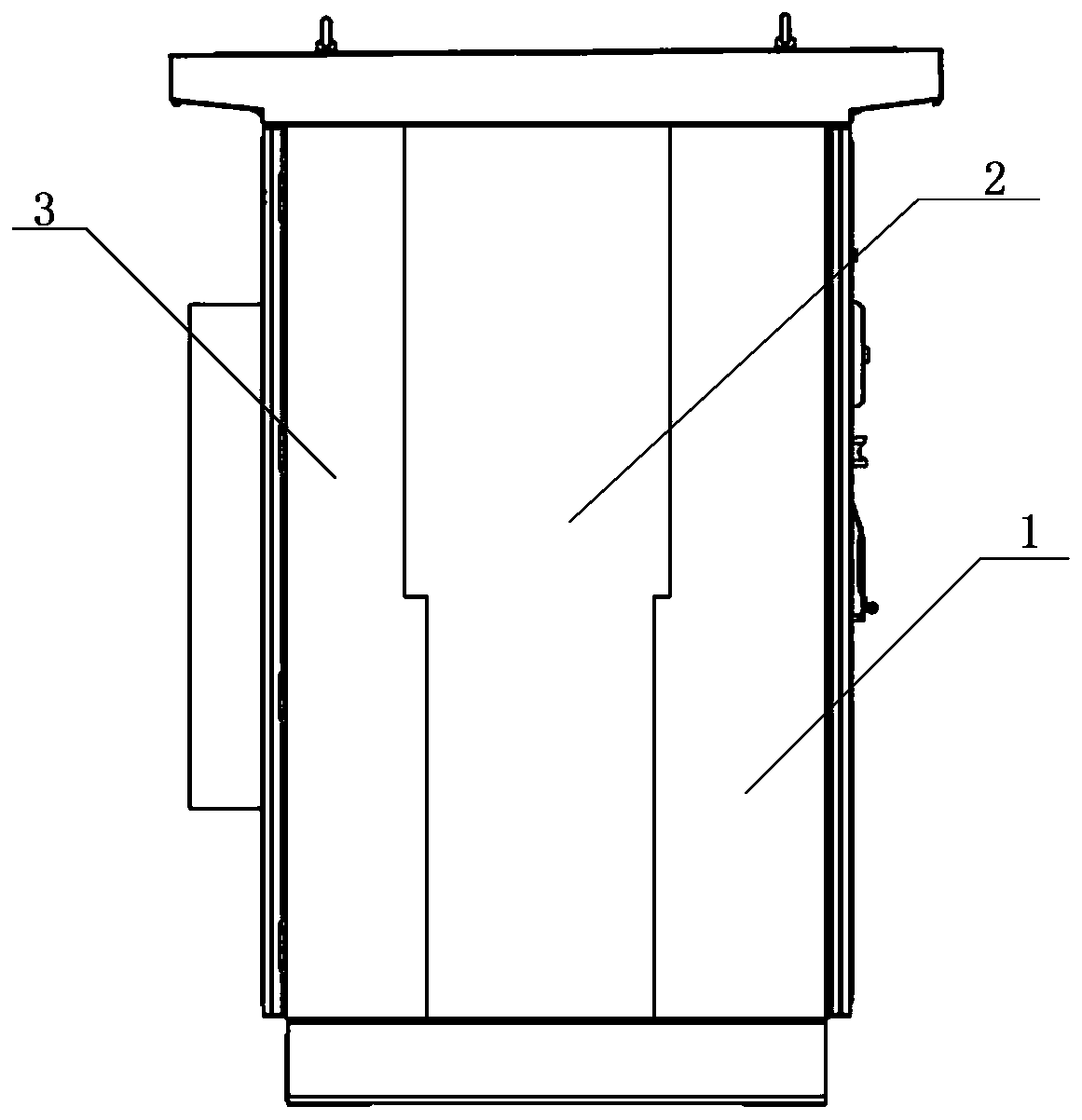 Outdoor inverter unit capable of realizing multi-machine parallel connection