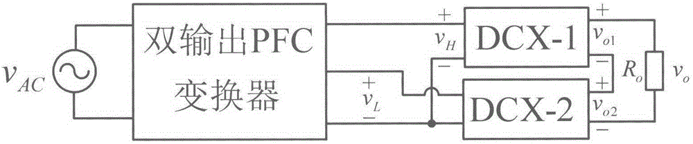 Two-stage type AC-DC converter and control method thereof