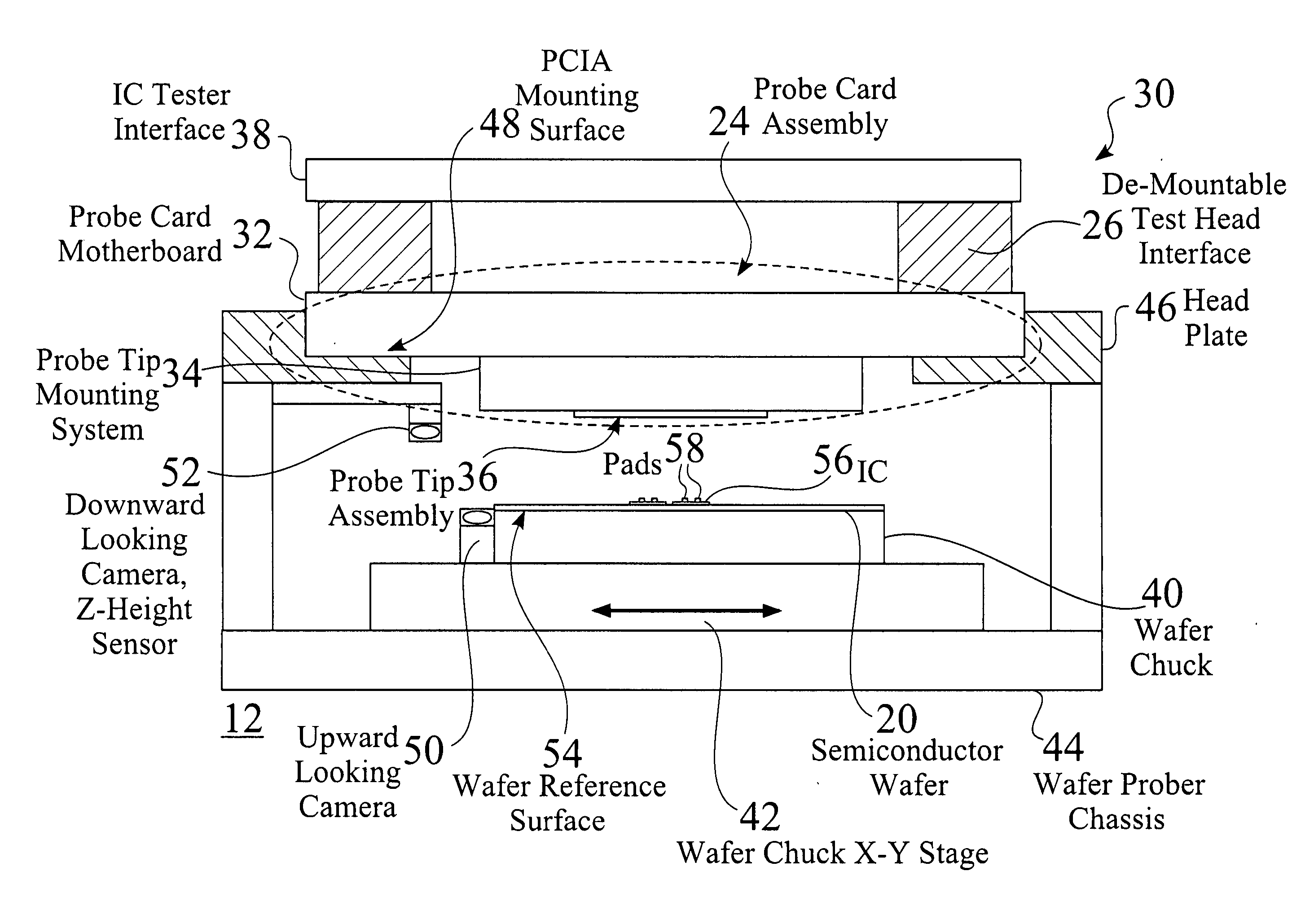 High density interconnect system having rapid fabrication cycle