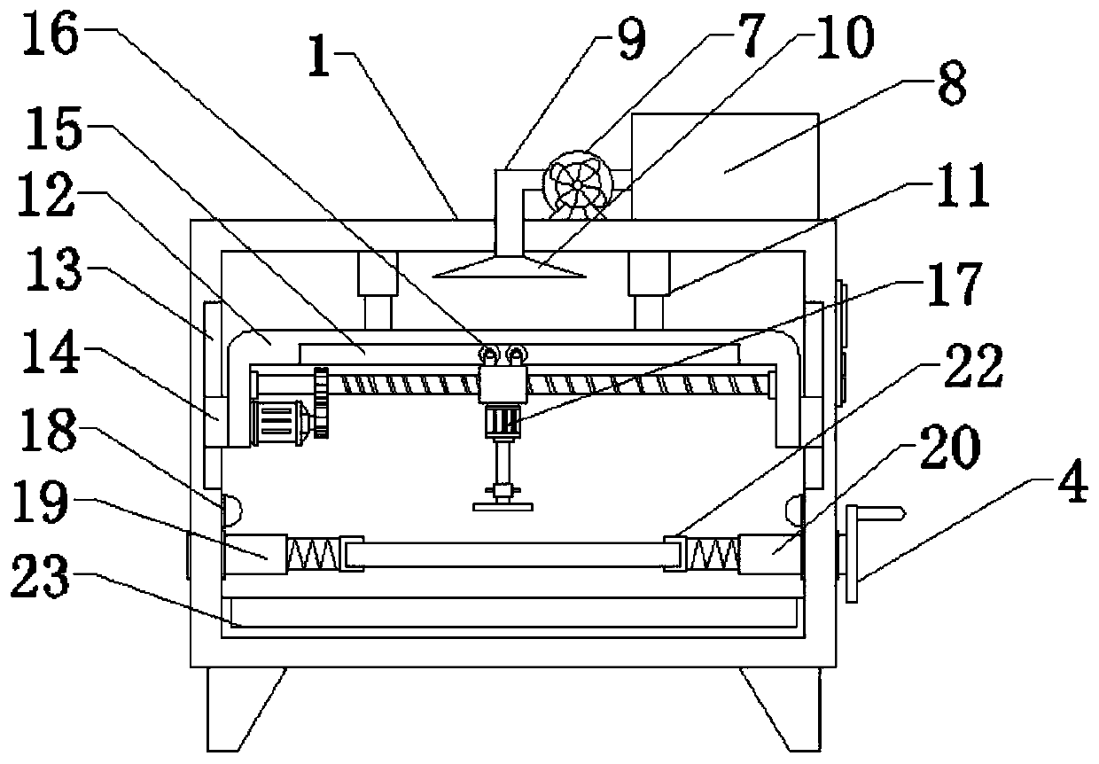 Polishing equipment for aluminum frame profile