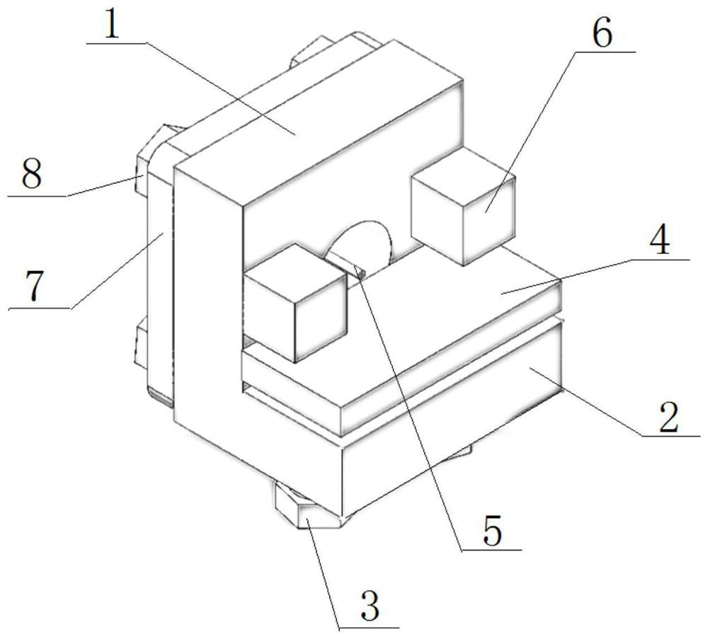 Reusable universal radio frequency device test fixture