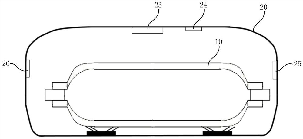 Leakage alarm protection system for high-pressure hydrogen devices and leakage alarm protection method for high-pressure hydrogen devices