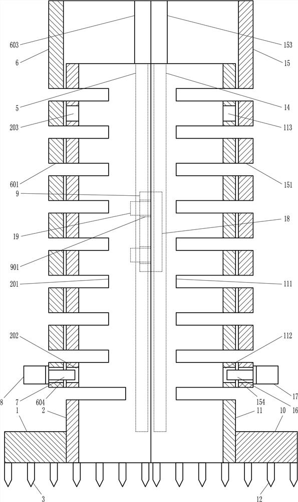 A protection device for preventing animal bites for seedlings