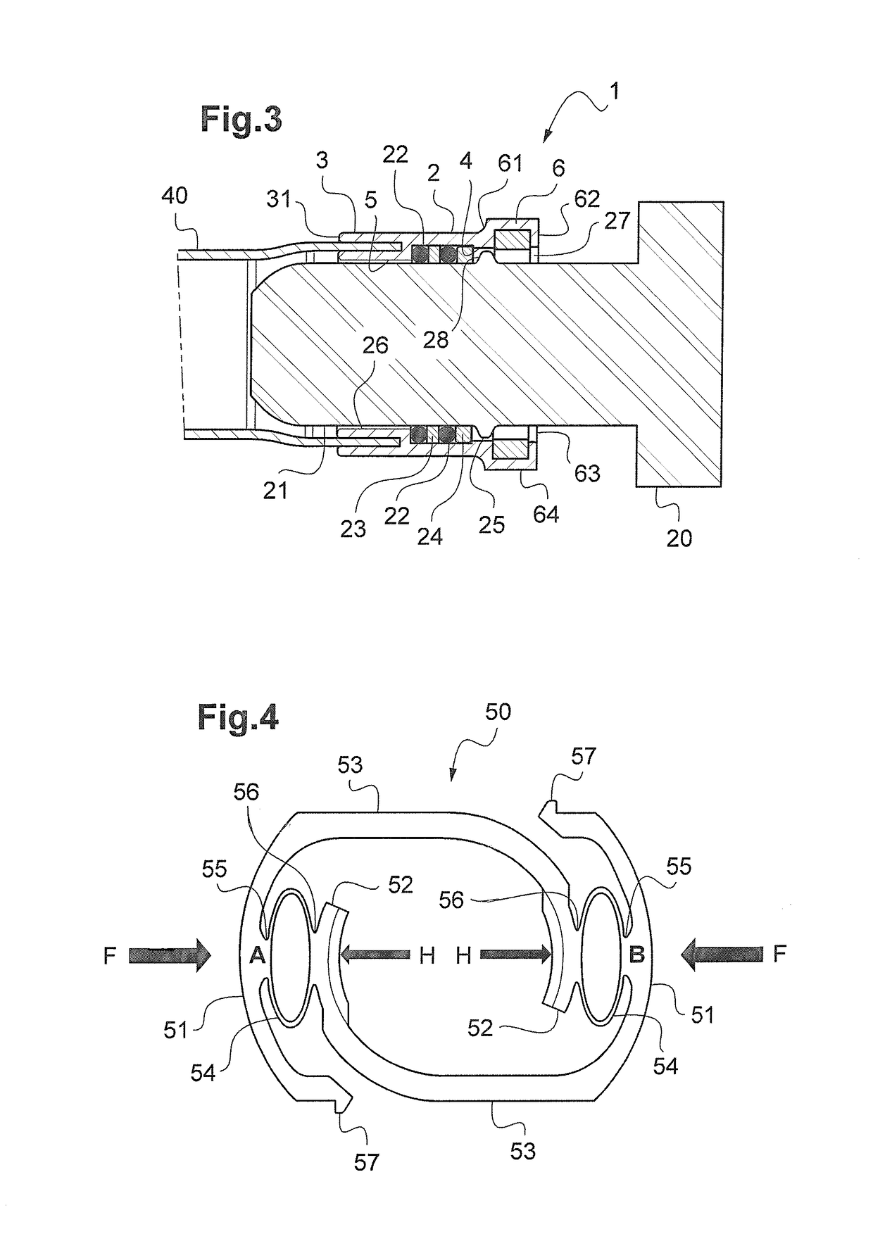 Quick-connect clip-on connector