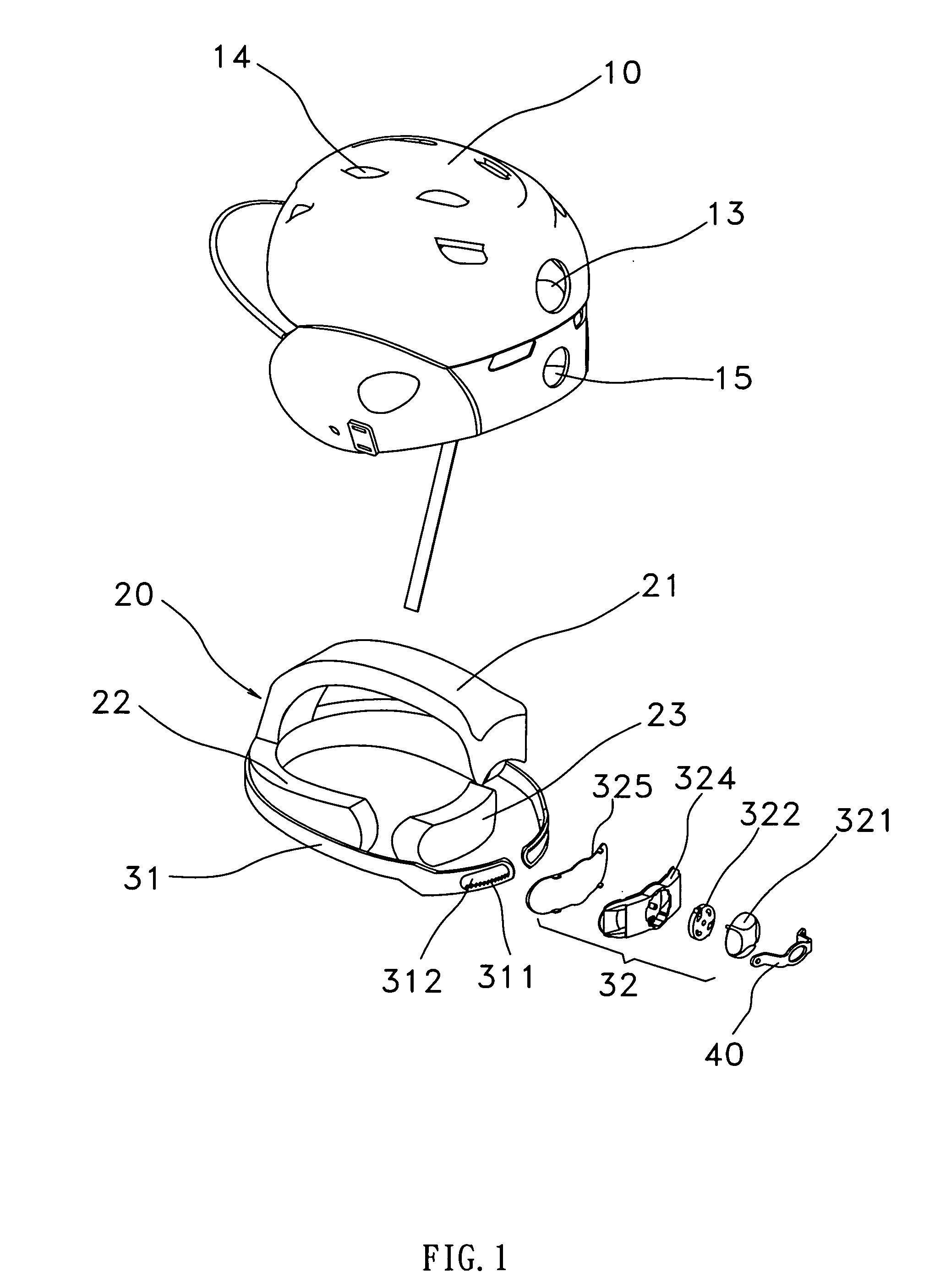 Baseball batter's helmet with adjustable protective padding system