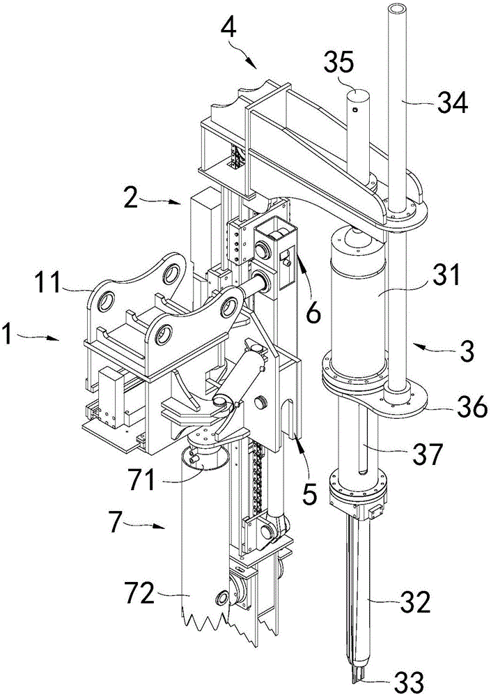 Drilling and blasting machine