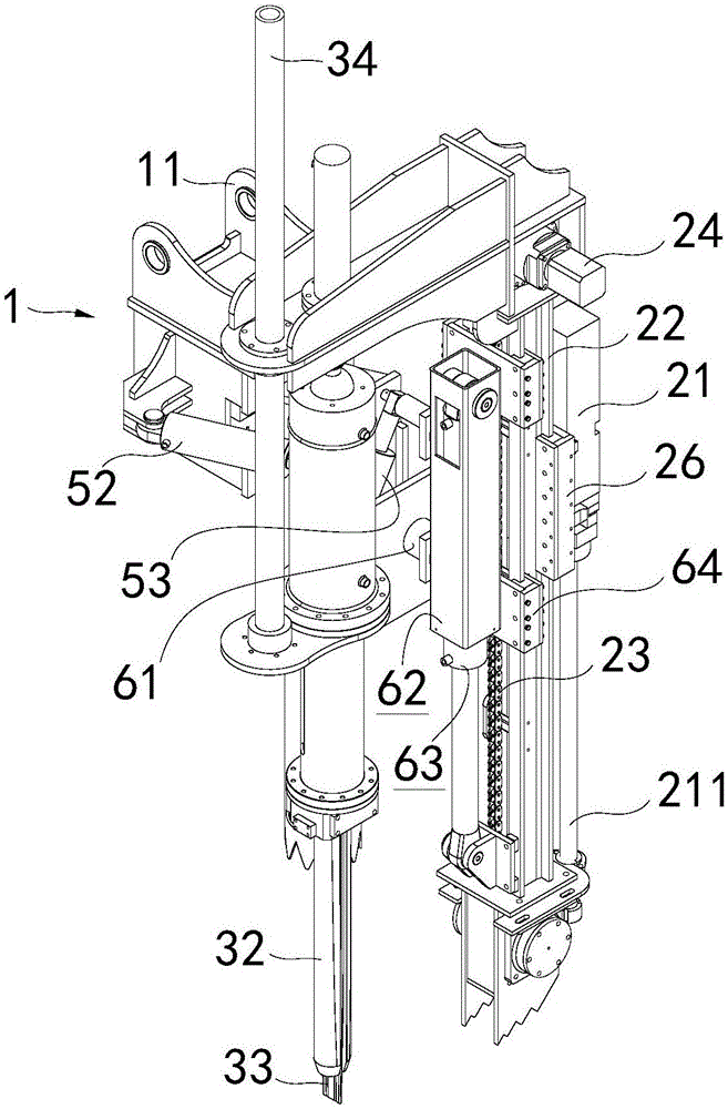 Drilling and blasting machine