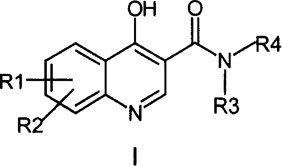 Quinolyl amide derivative and its prepn process and use