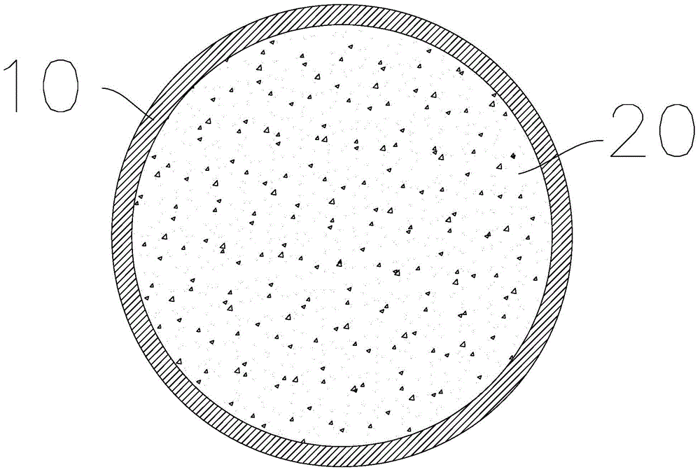 Capsuled healthcare liquid feed capable of preventing constipation for pregnant sows and preparation method thereof