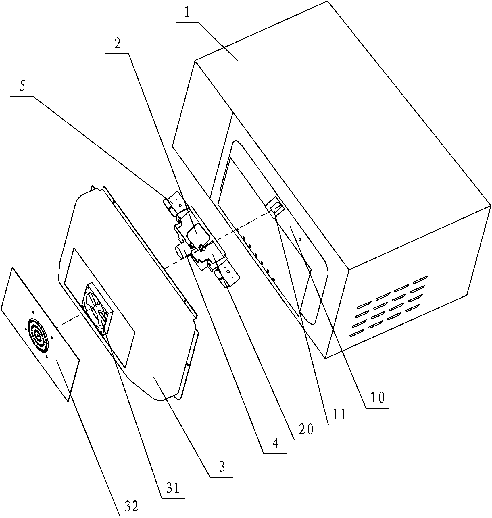 Microwave oven with intelligent induction function