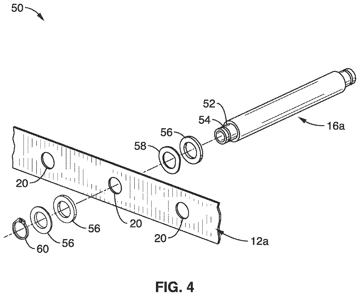 DNA structured linear actuator