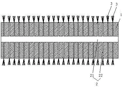 High-efficiency nanofiber oiling roller