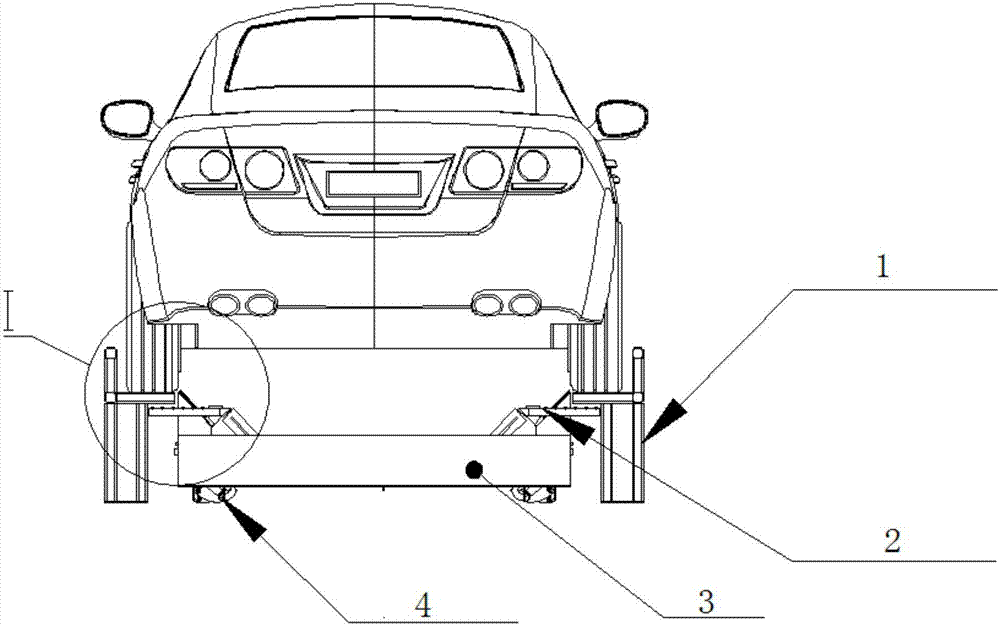 Automatic intelligent all-direction transferring platform parking system and method for parking garage