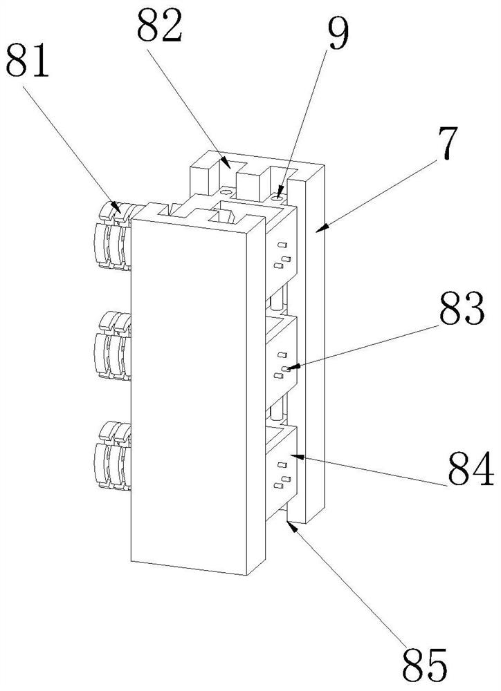 Automatic reciprocating type belt folding machine