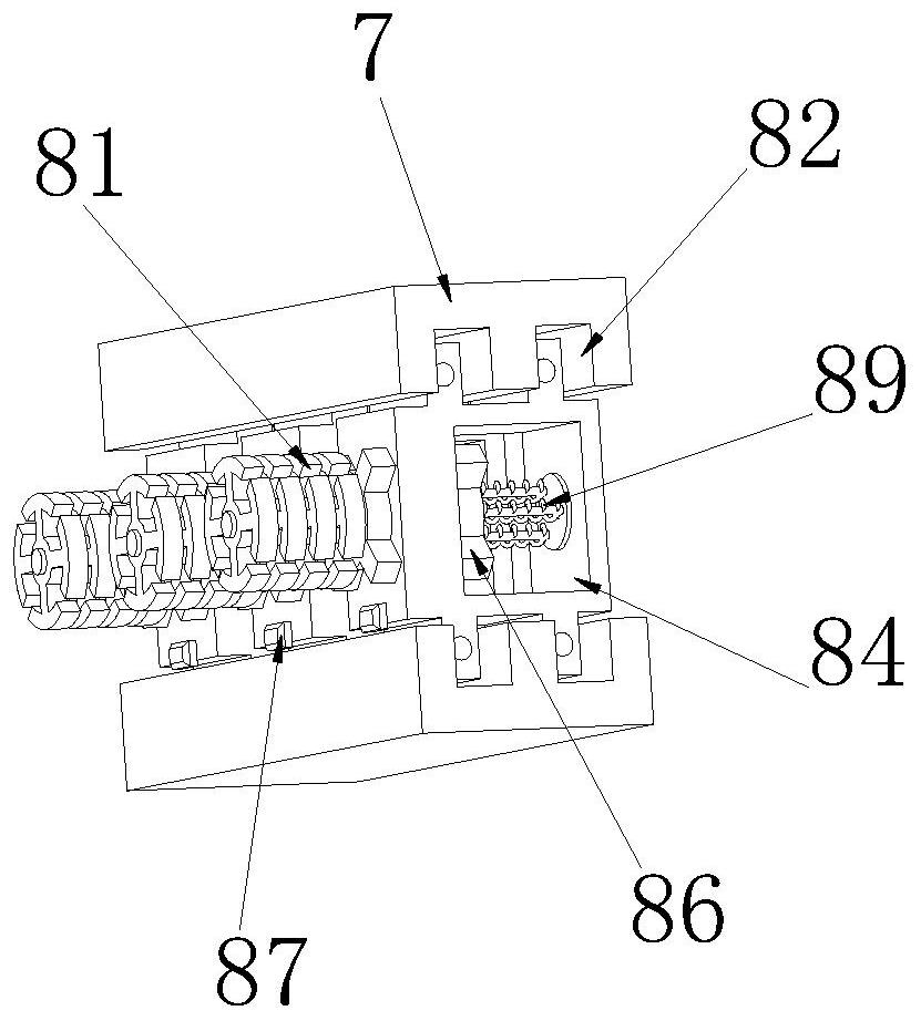 Automatic reciprocating type belt folding machine