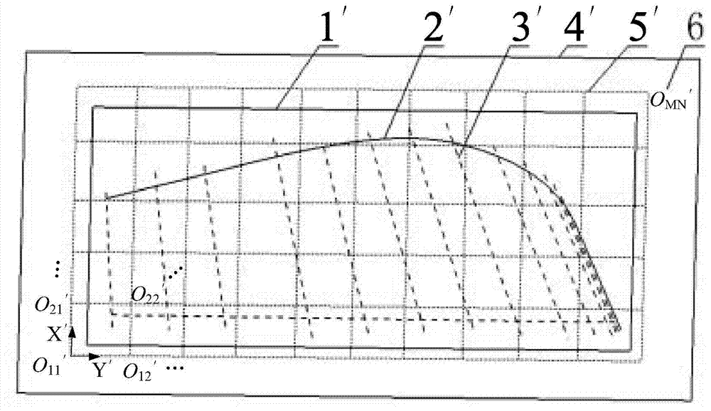 Airplane part reverse modeling method based on tangent plane mould line