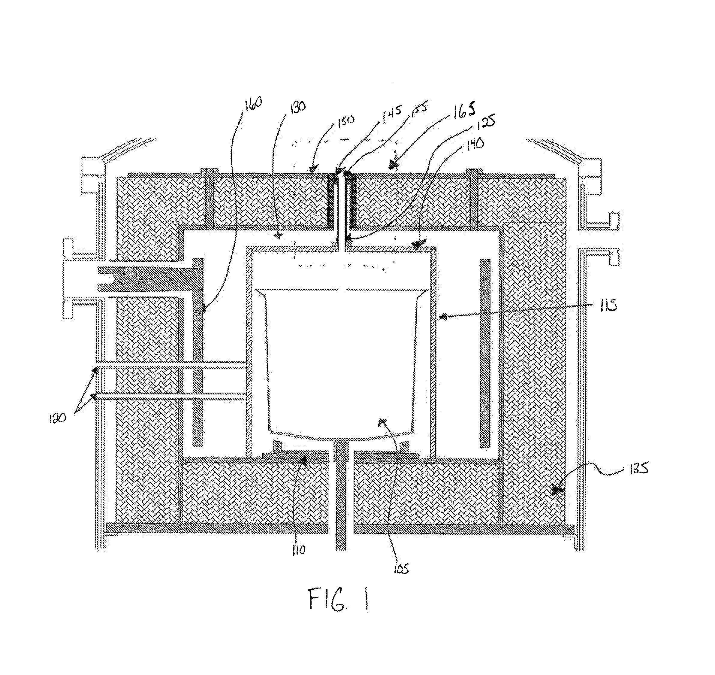 Technique for controlling temperature uniformity in crystal growth apparatus