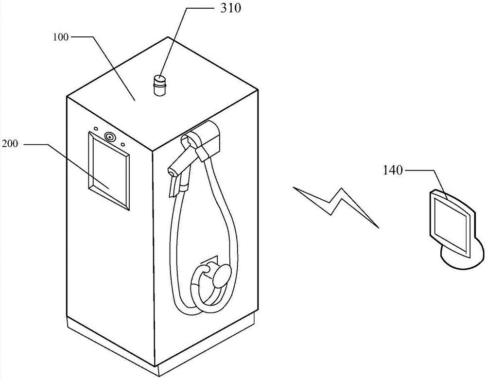 Anti-theft system and charger anti-theft device