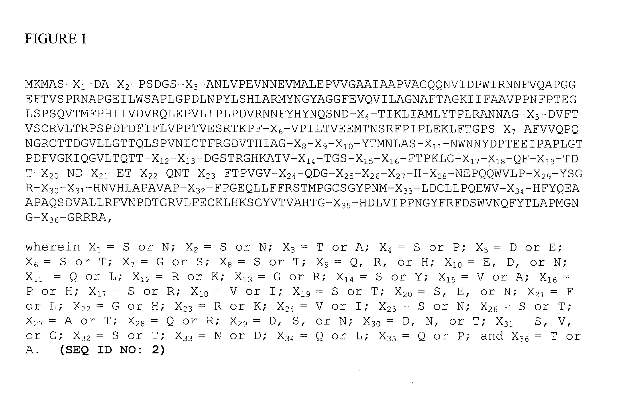 Virus-like particles comprising composite capsid amino acid sequences for enhanced cross reactivity