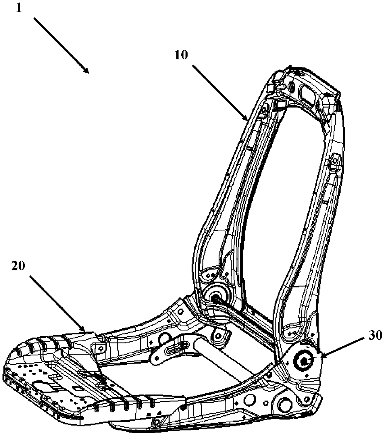 Vehicle seat, energy absorption device thereof and vehicle comprising vehicle seat