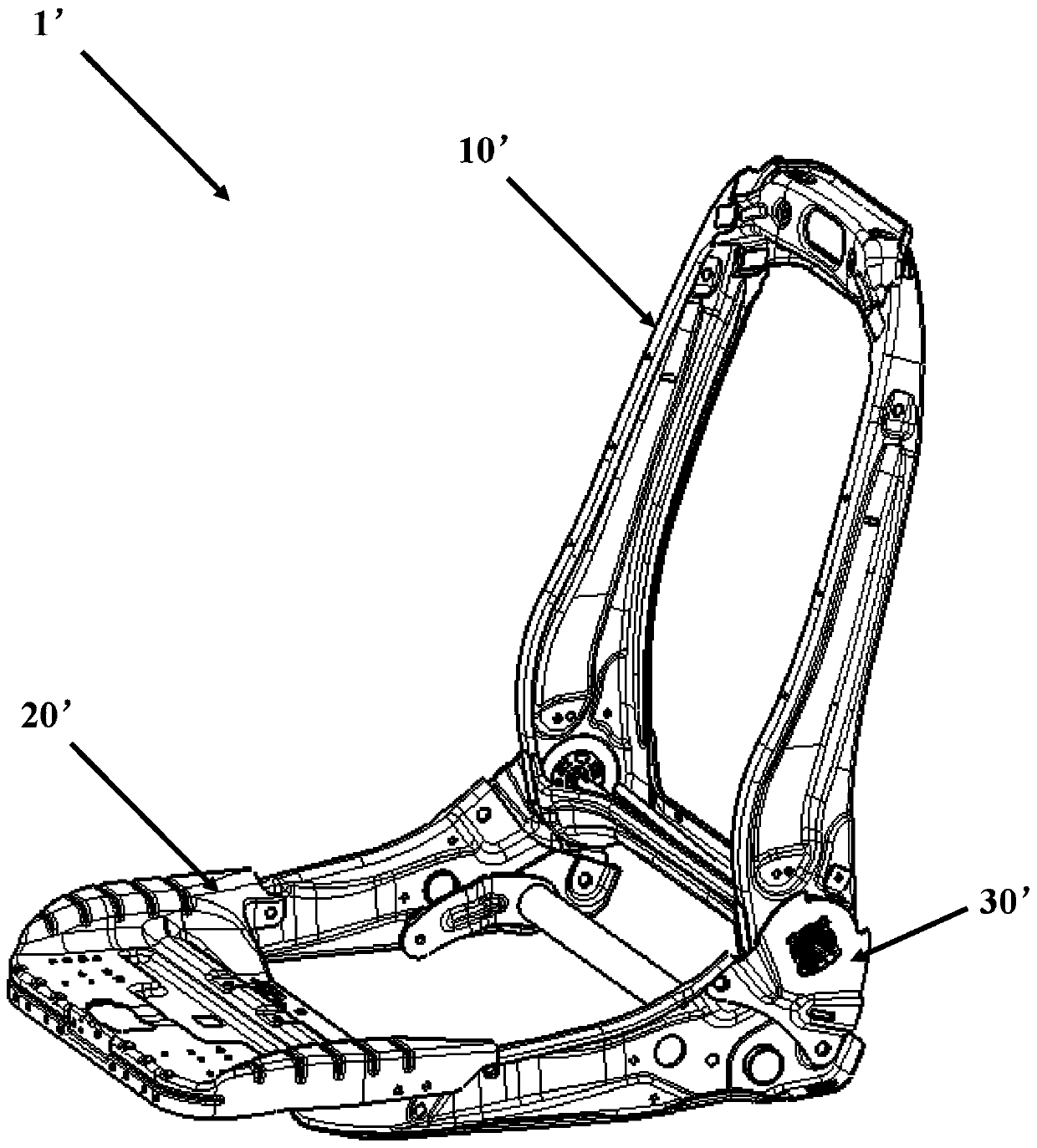 Vehicle seat, energy absorption device thereof and vehicle comprising vehicle seat