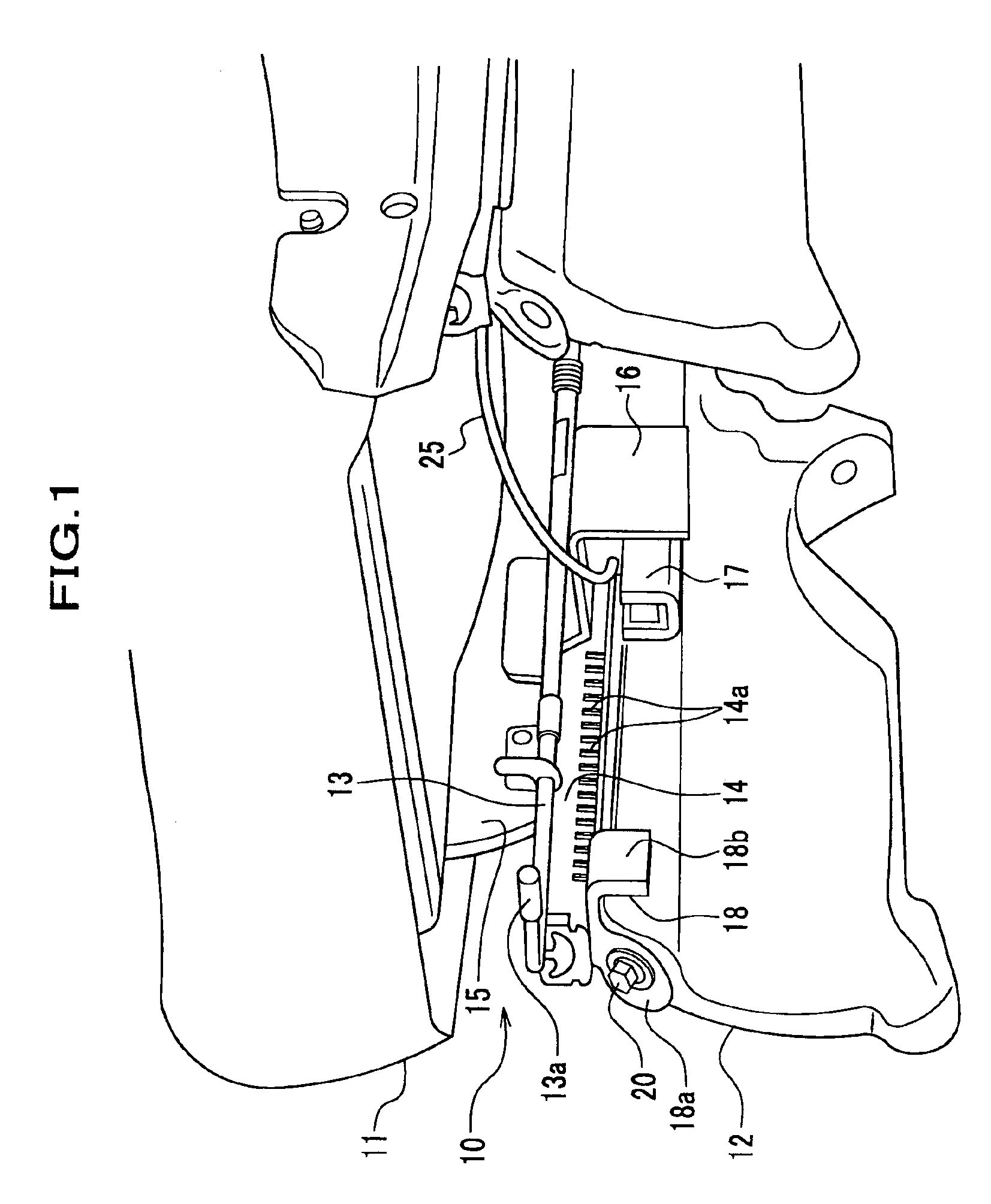 Seat position detection unit