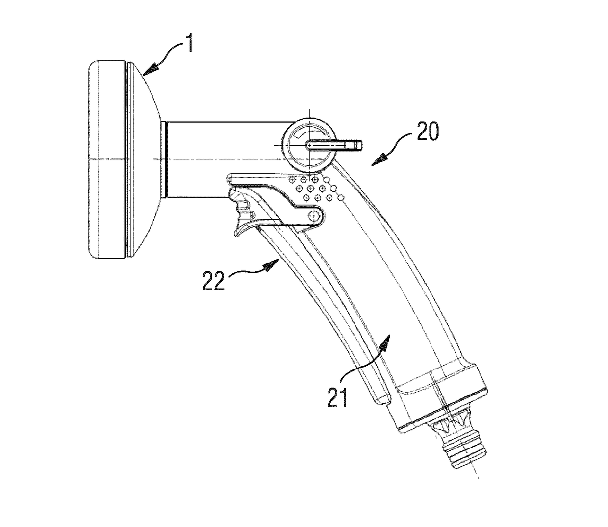 Spray head and spraying apparatus