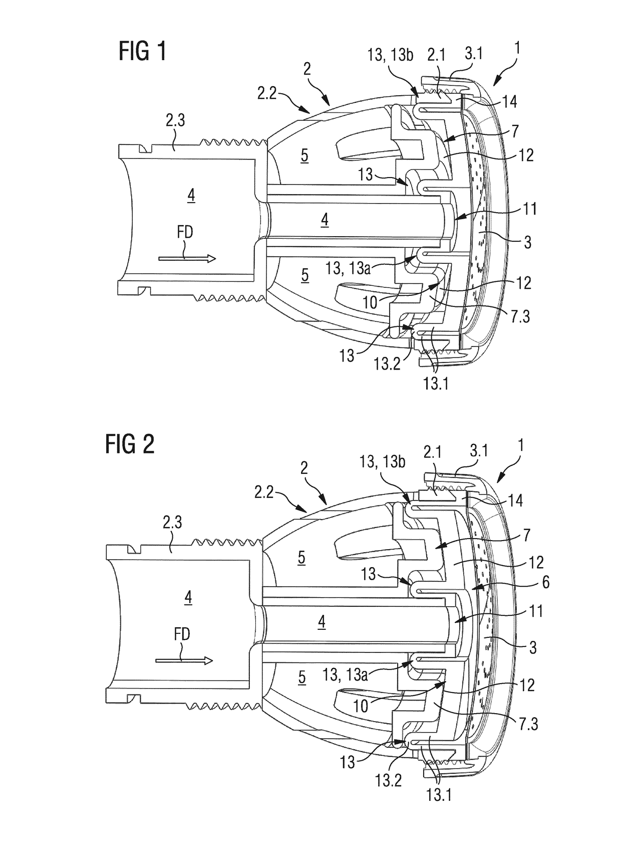 Spray head and spraying apparatus