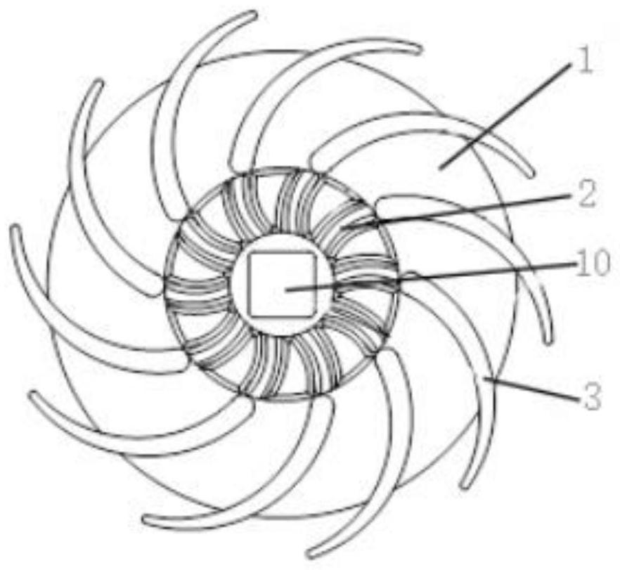 Micro-turbine for turbine generator and air guide structure size calculation method thereof