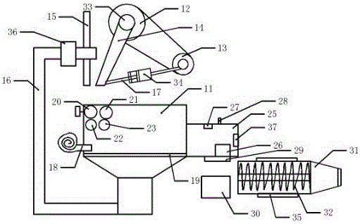 Oil sludge recovery device