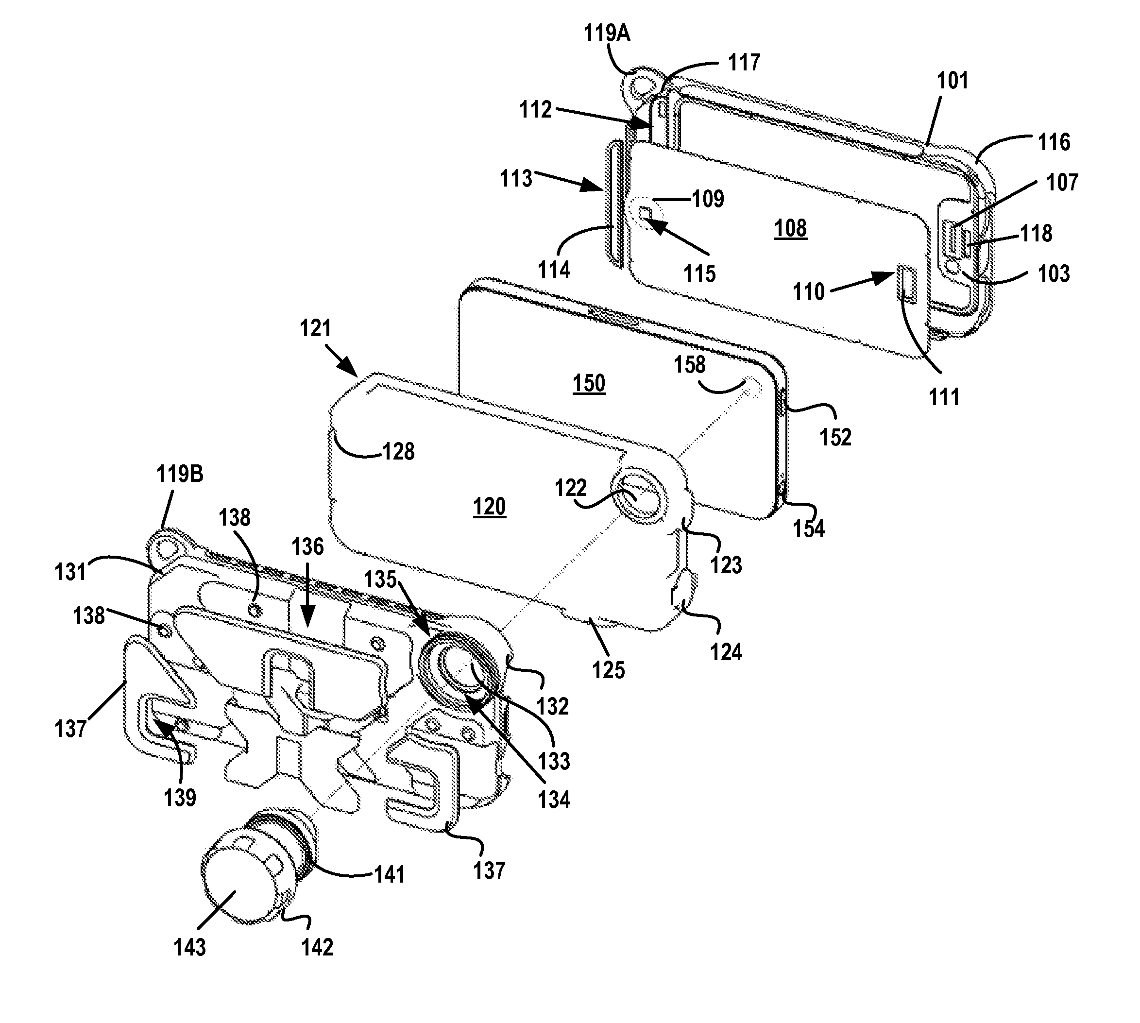 Protective cover for an electronic device