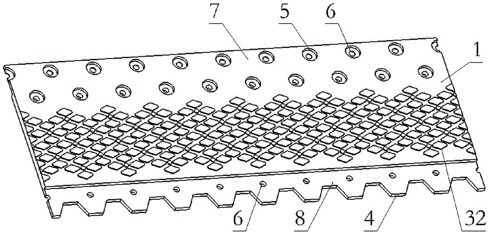 Automobile road combination abrasion-resistant emergency layered blanket on ice and snow field