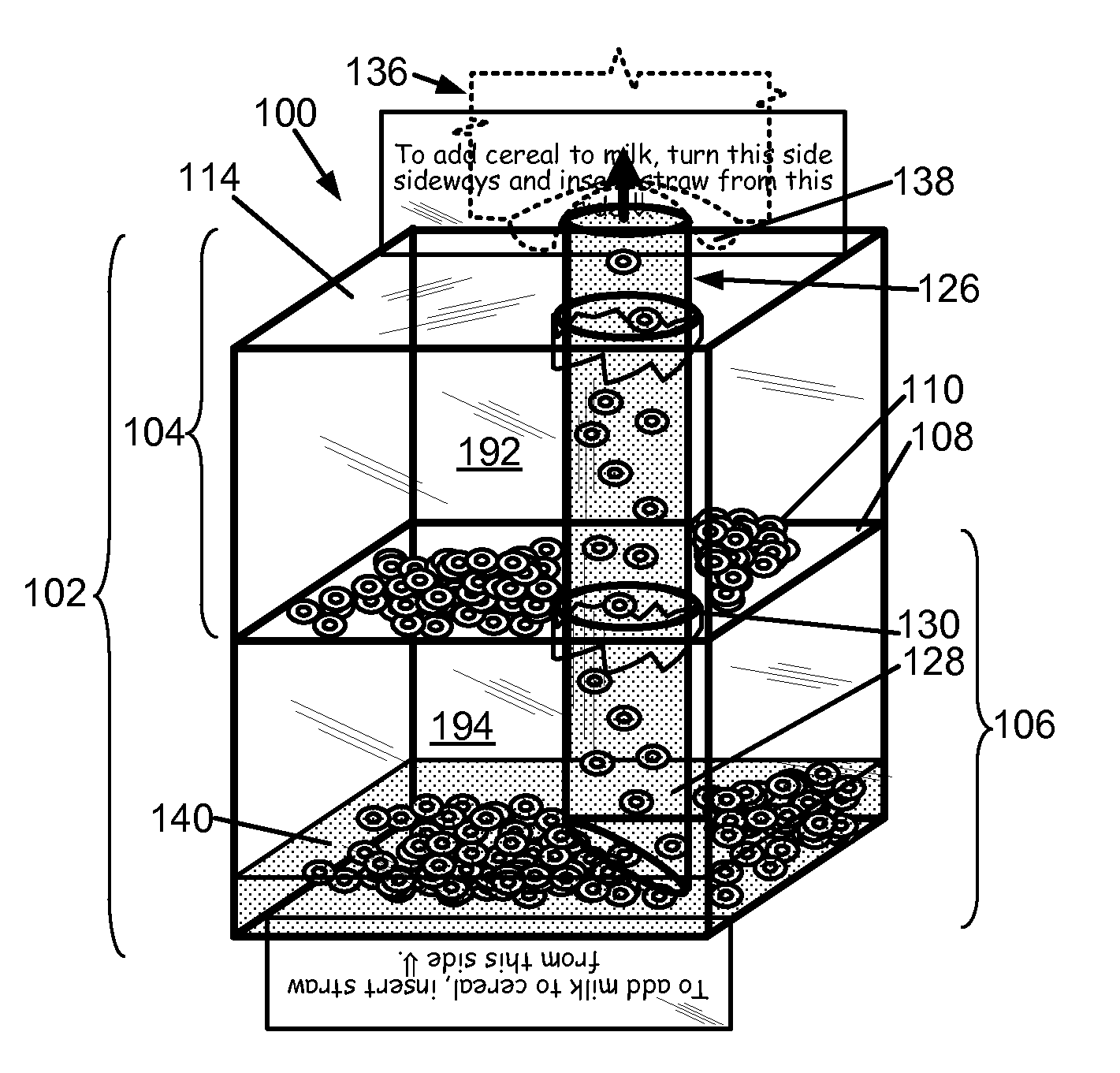 Apparatus and method for manufacturing a package that includes edible substances