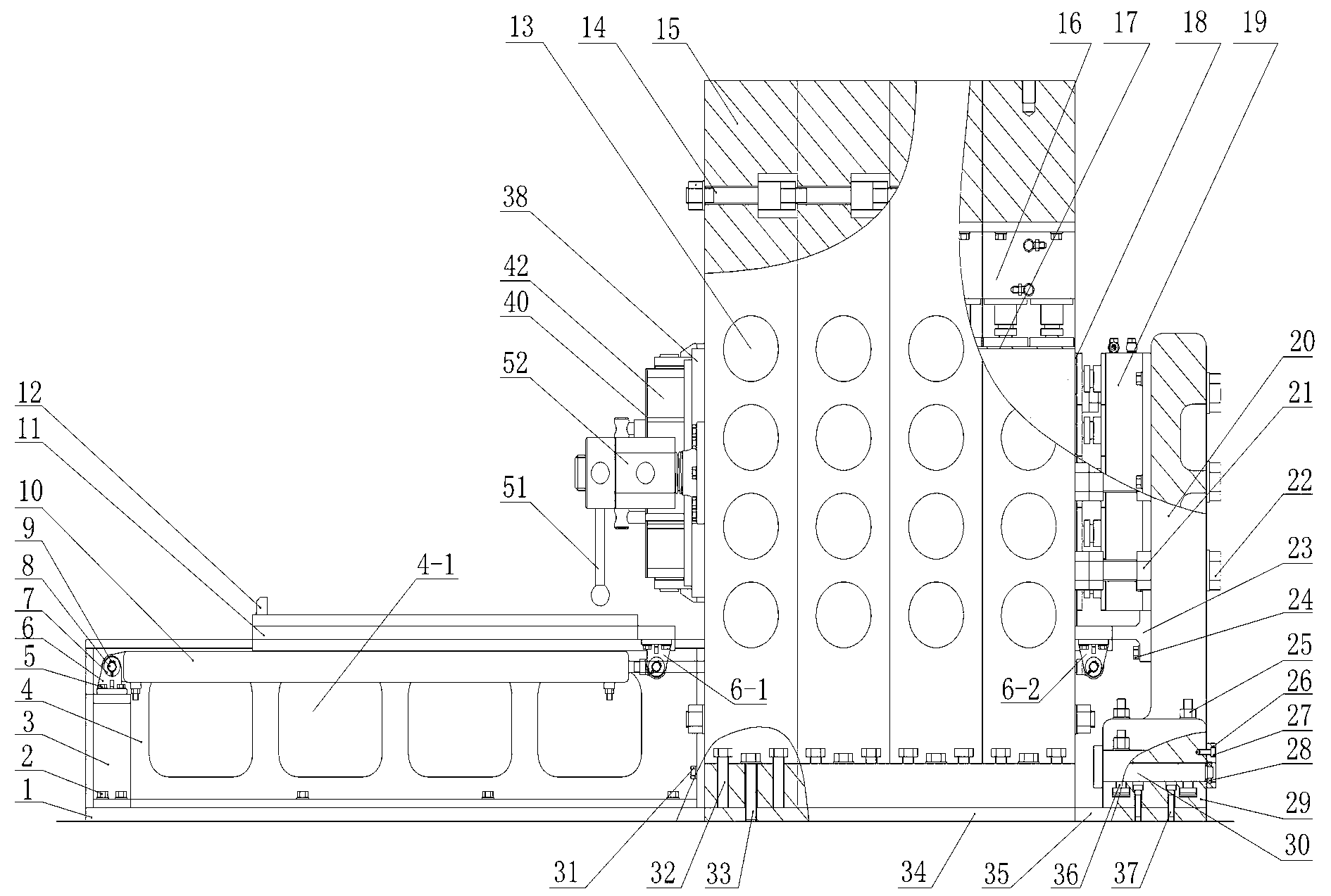 Rockburst model testing device