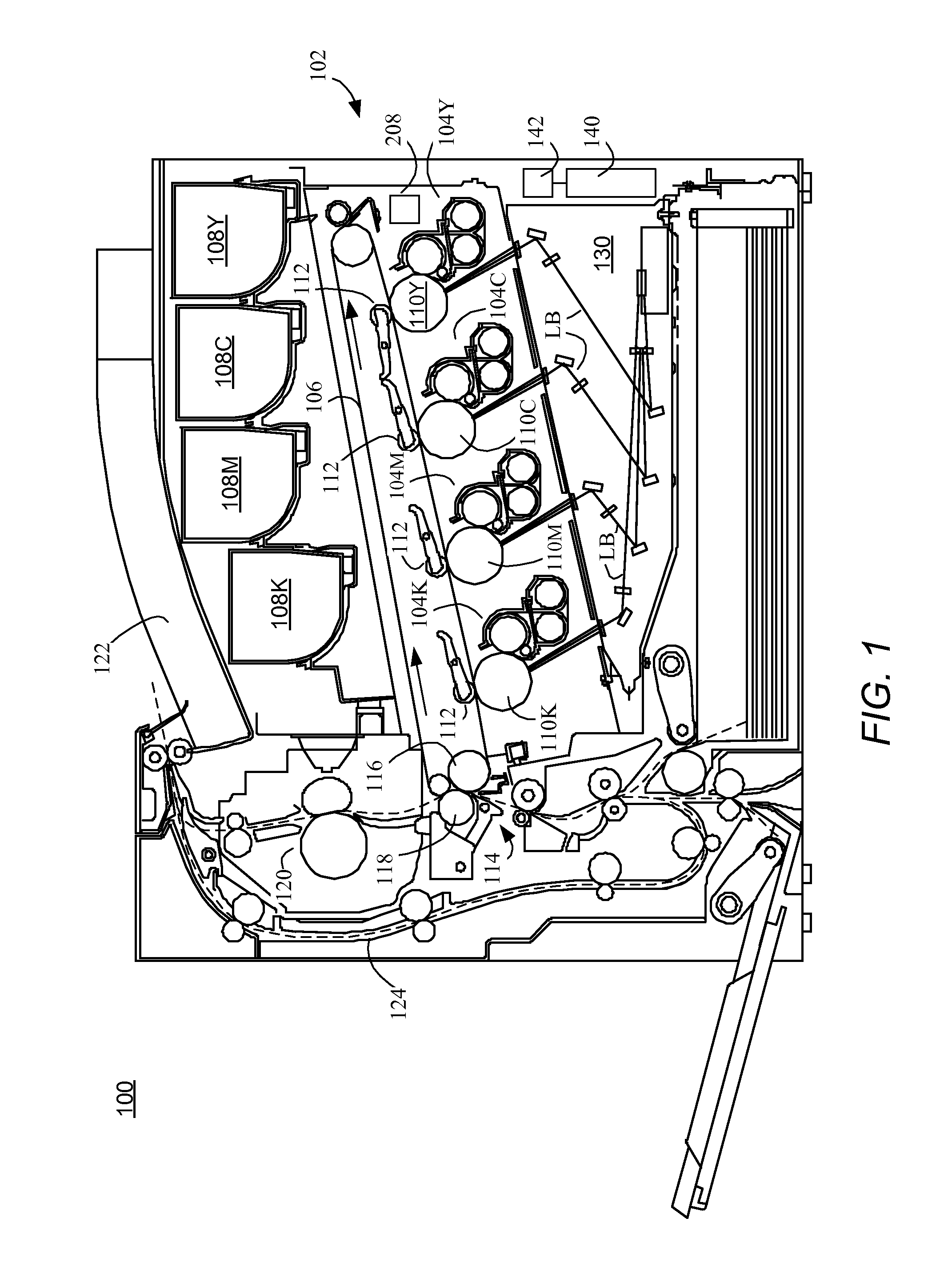 Method and apparatus for magnetic brush retraction in electrophotographic system