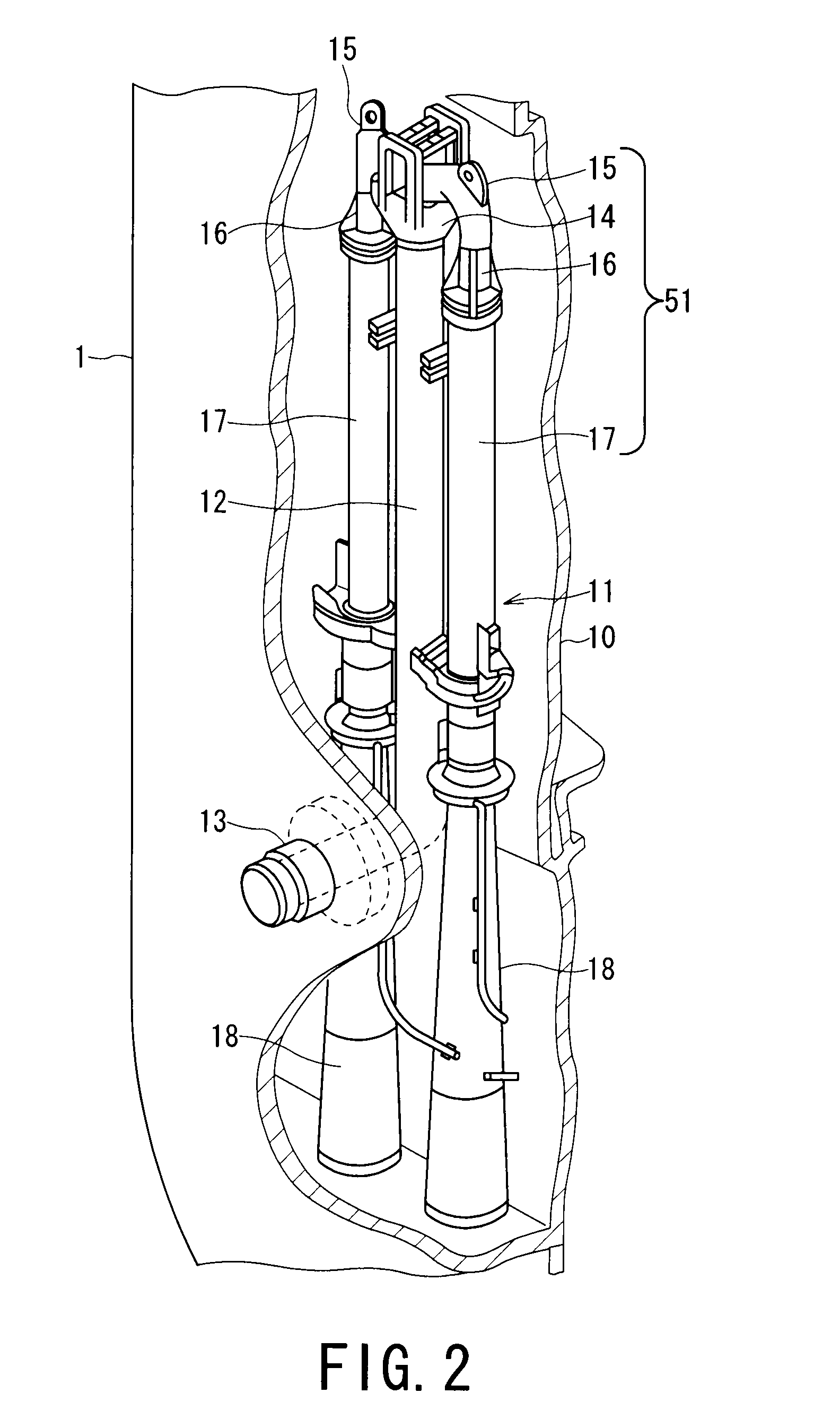 Reactor internal structure and method of manufacturing the same