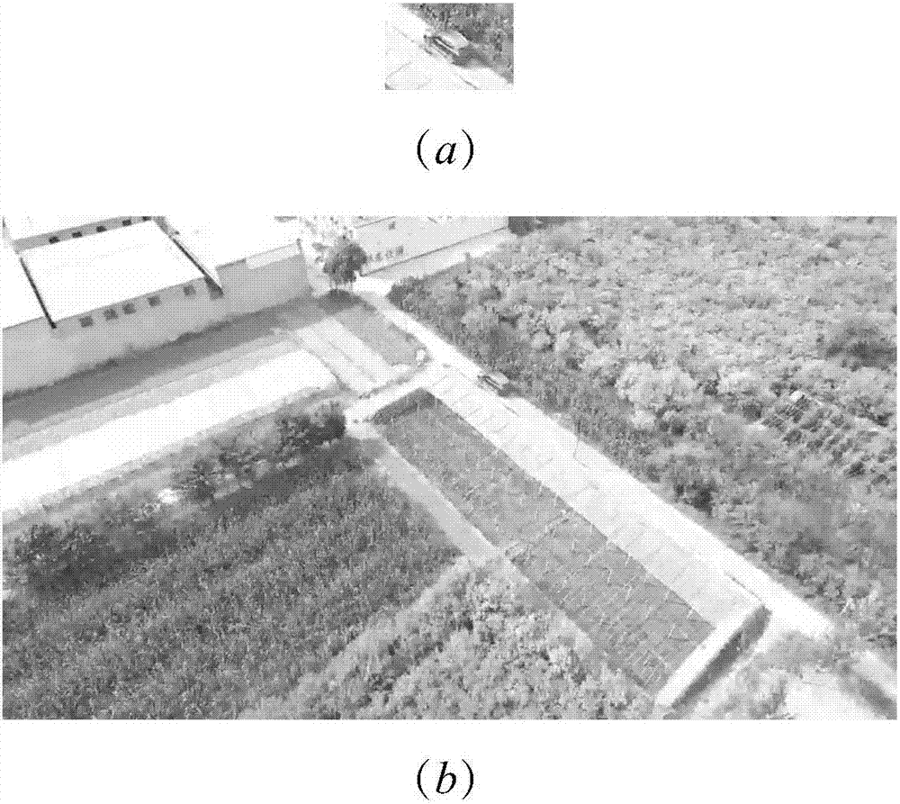 Weak moving target tracking loss reinspection method based on NCC match frame difference