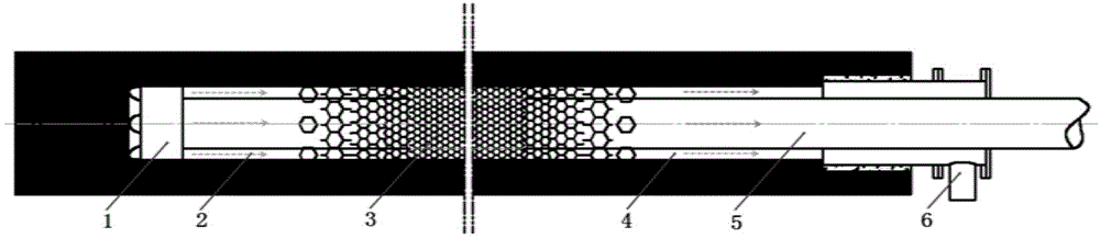 Method and device for constructing bedding gas extraction long drilled holes of soft coal seams