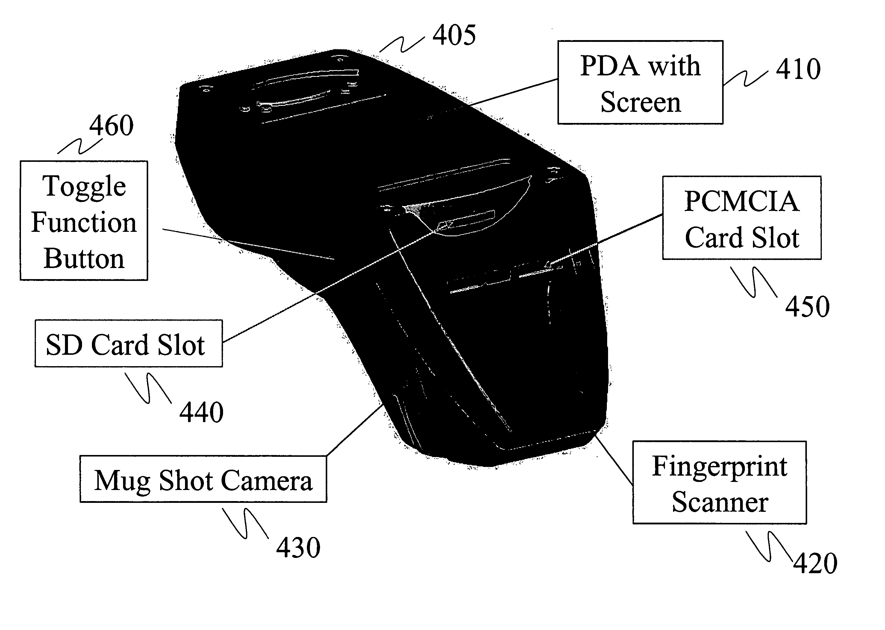 Hand-held personal identification analysis device and methods of use