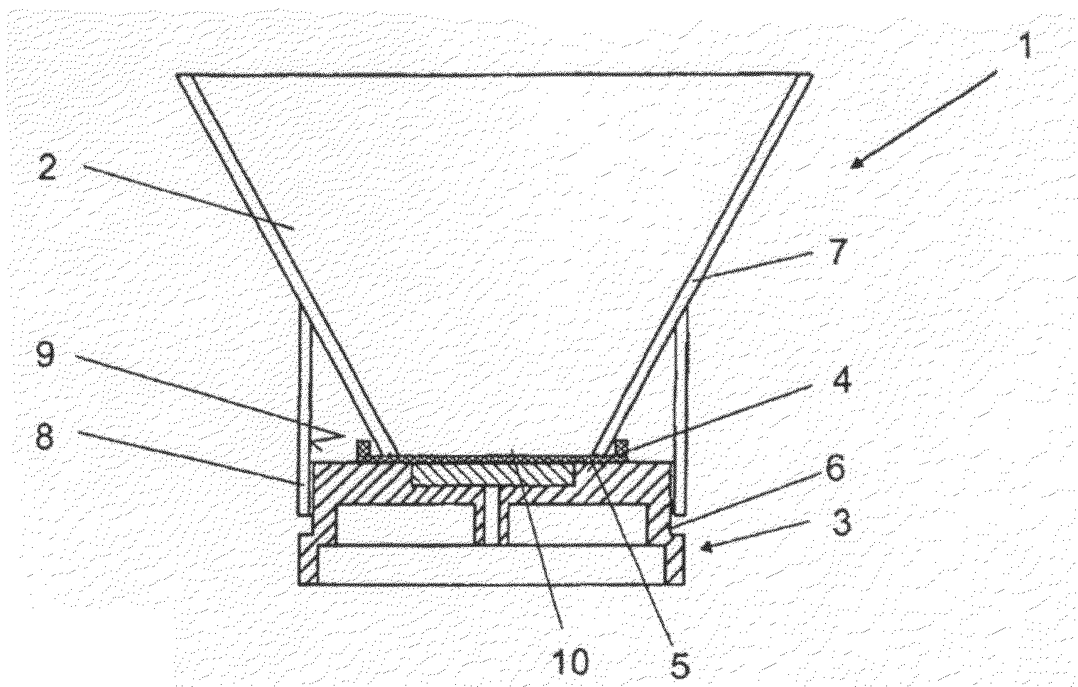 Filtration unit and method for the microbiological analysis of liquid samples