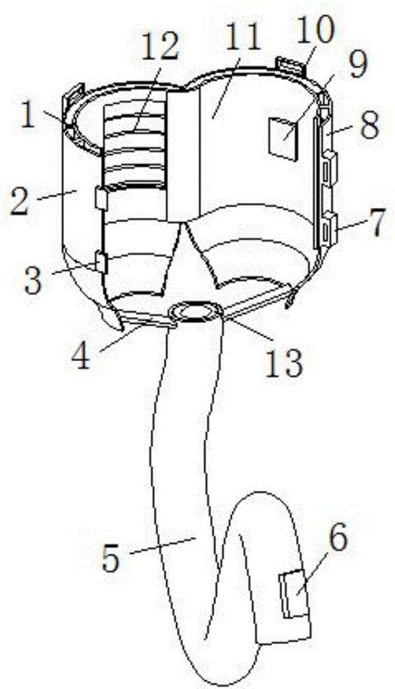 Infusion automatic heat insulation device for operating room nursing